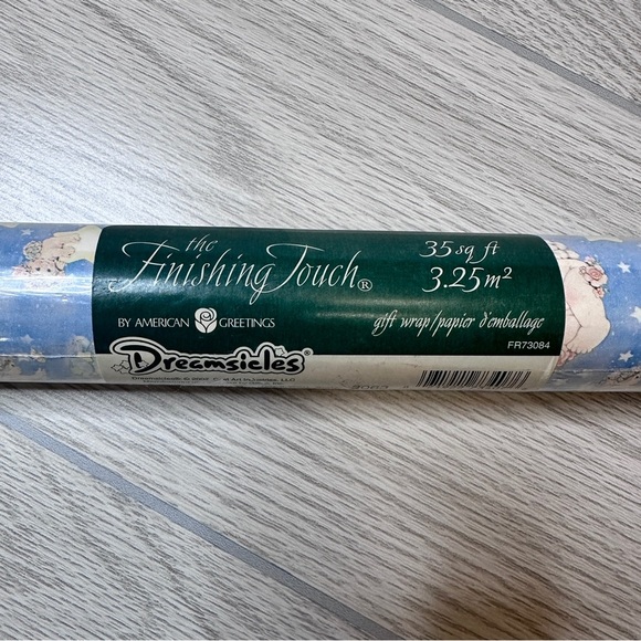 Dreamsicles Vintage 2002 Cherub Angel Babies American Greetings Gift Wrap Paper - Picture 3 of 7
